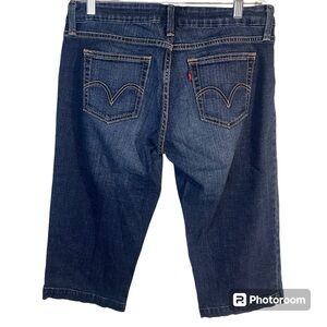 Womens  Levi capri Jeans‎ Size 10